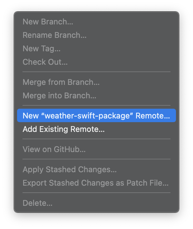 Creating Swift Packages in Xcode