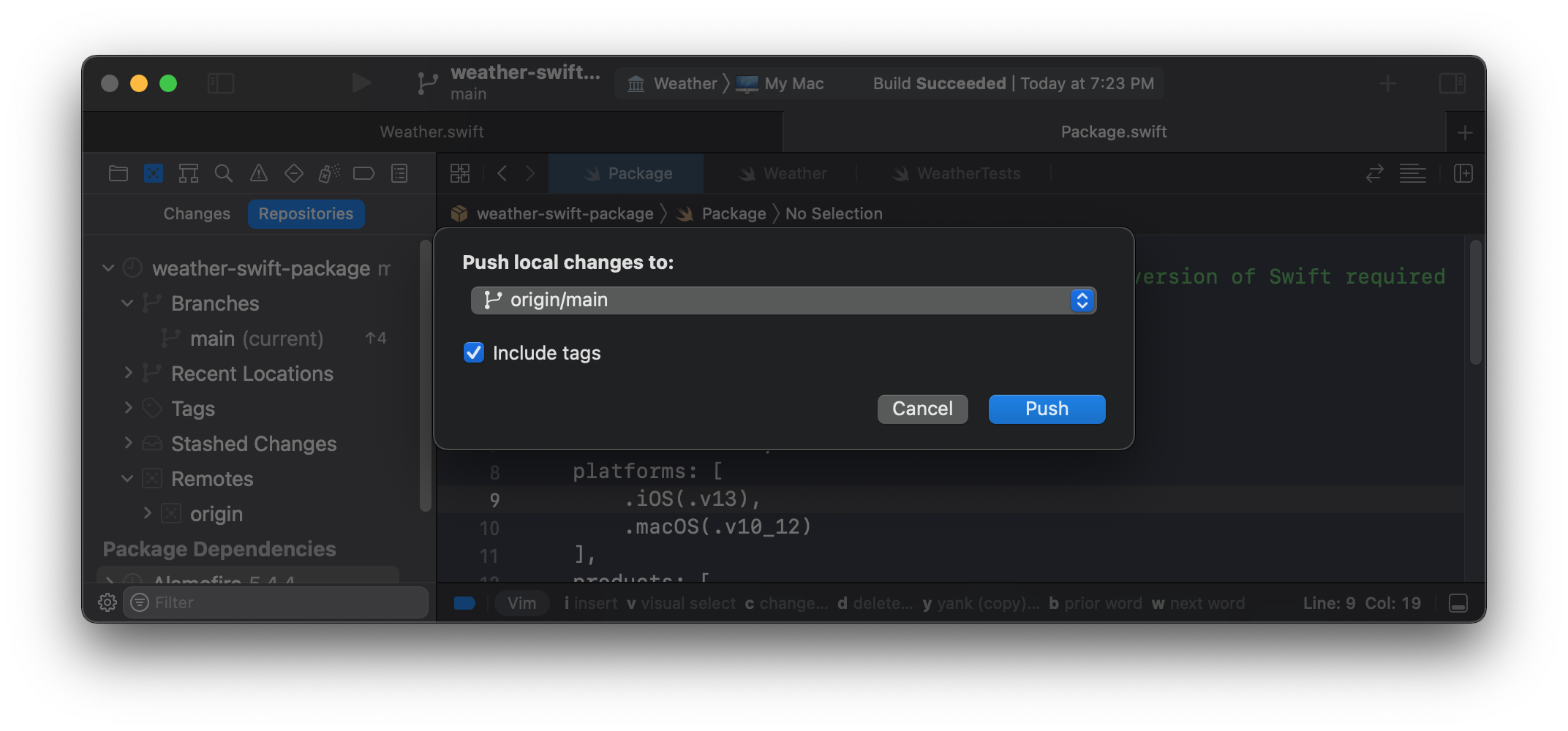 Creating Swift Packages in Xcode