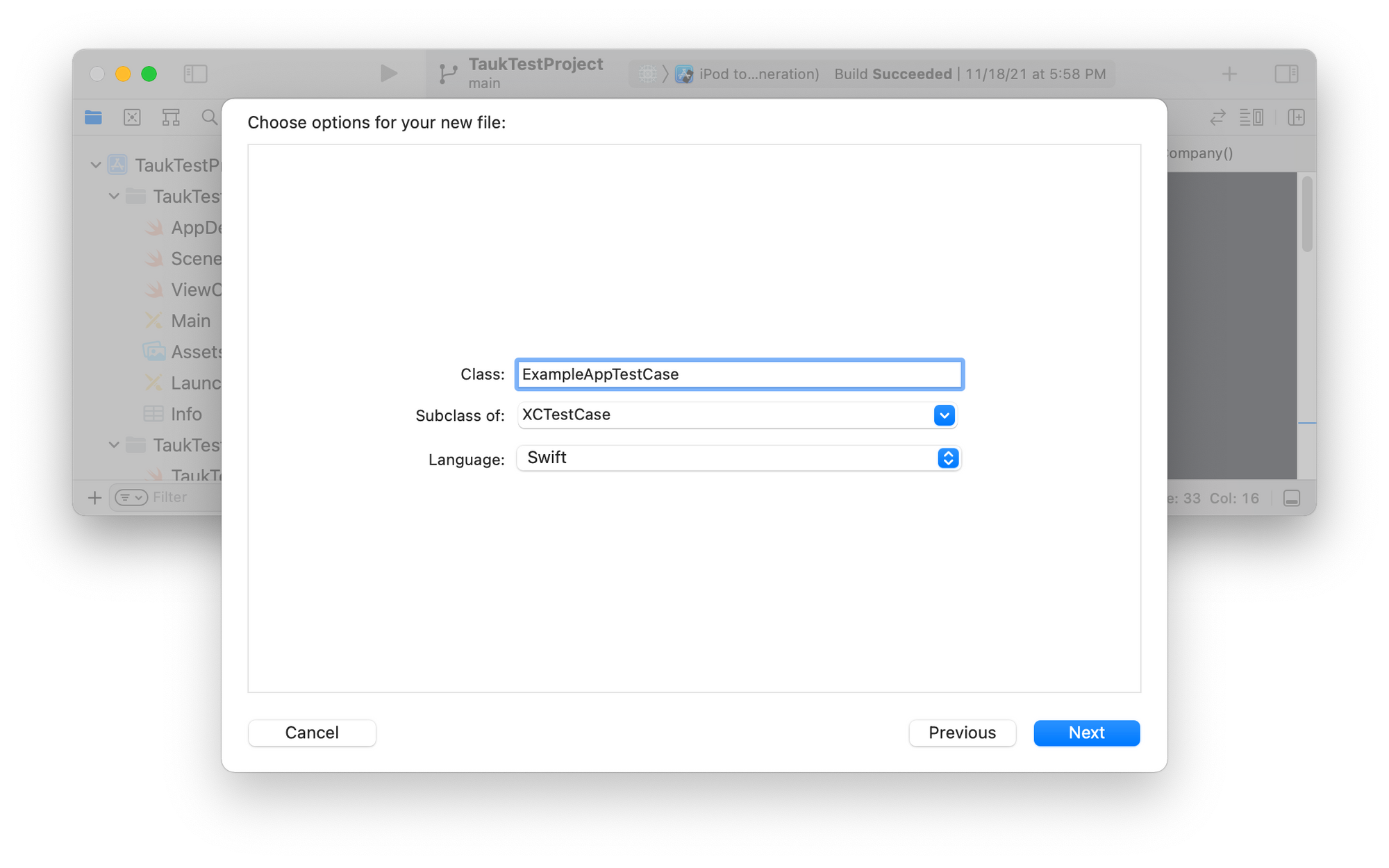 Using XCTest and XCTestCase for iOS Tests